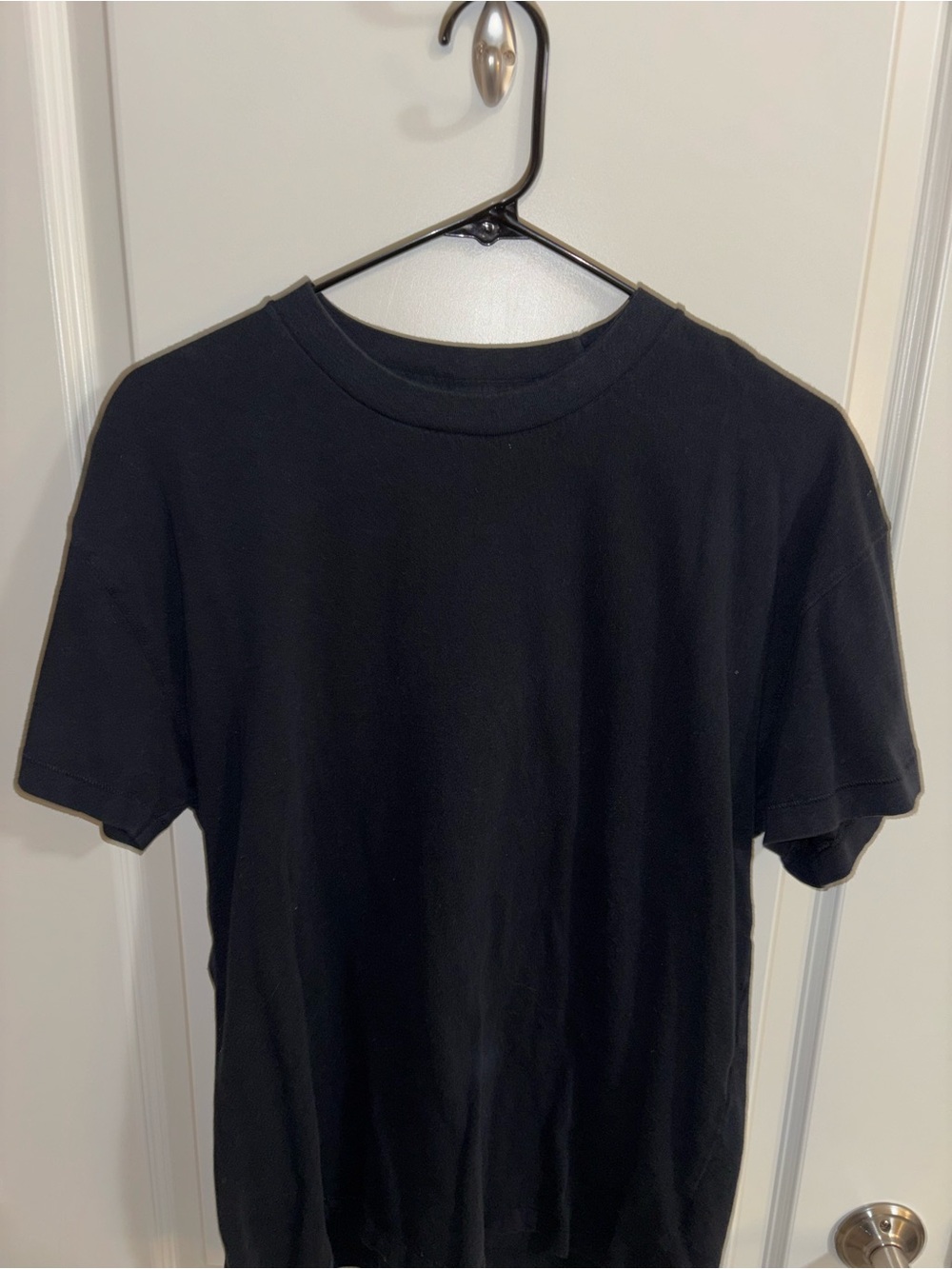 Abercrombie & Fitch Black Short Sleeve Crew T-Shirt